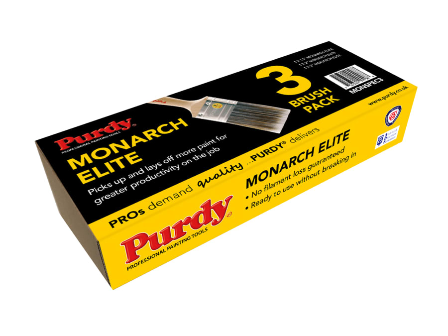 Purdy MONSPEC3 Paint Brush Set 3 Piece