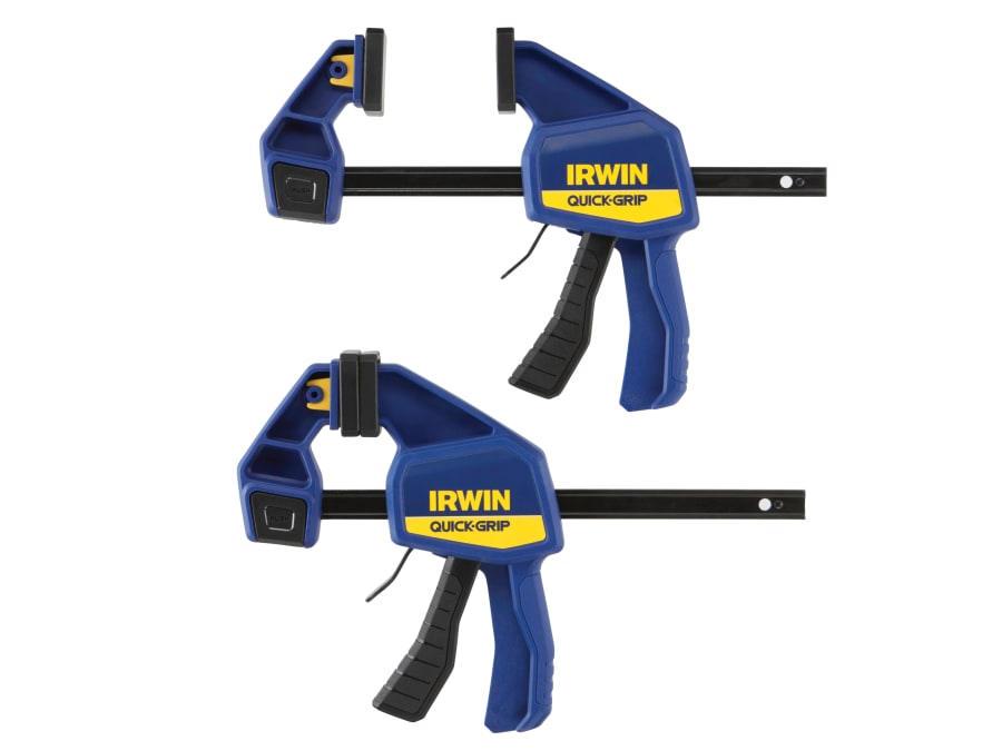 Irwin T5062QCEL7 6” Quick-Change Bar Clamp with Twin Pack