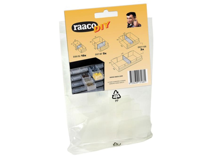 Raaco 131681 Cabinet Drawer Dividers