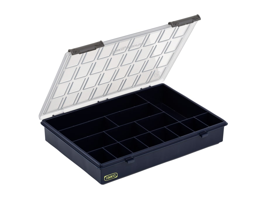 Raaco 136174 A4 Profi Service Case Assorter with 15 Fixed Compartments