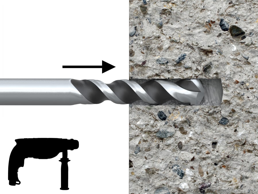 Rawlplug RS1RBPM12305 M12 Projecting Bolt 5 Pack