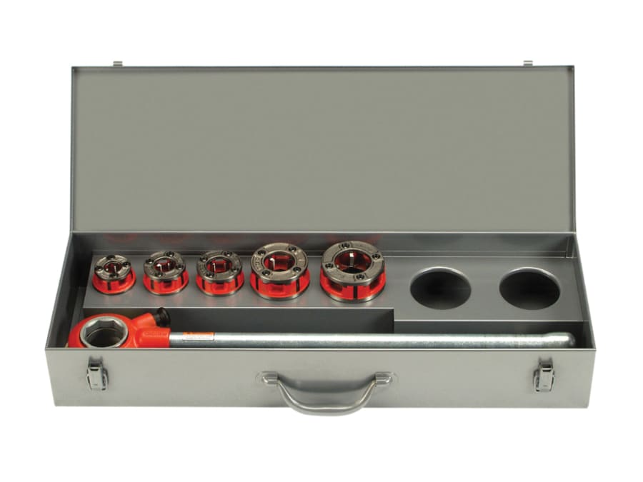 Ridgid 13078 3/8in to 2in 11R BSPT Threading Kit