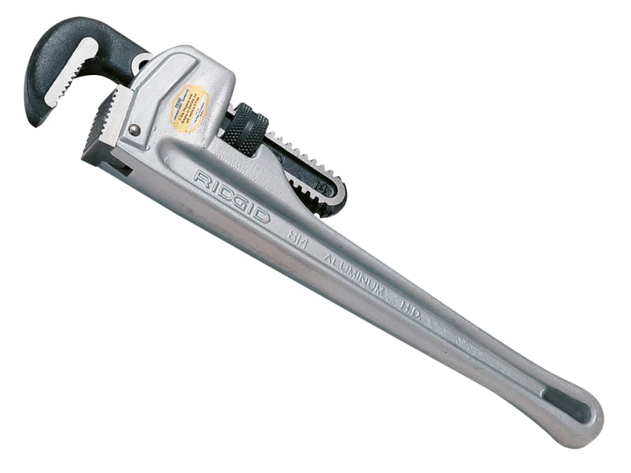 Ridgid 31090 250mm Aluminium Straight Pipe Wrench