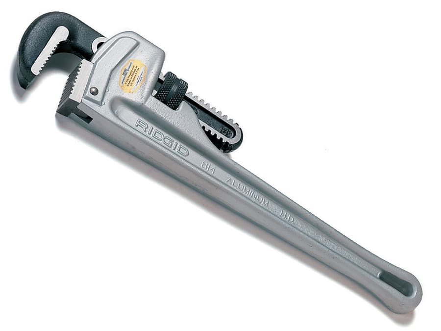 Ridgid 31115 1200mm Aluminium Straight Pipe Wrench
