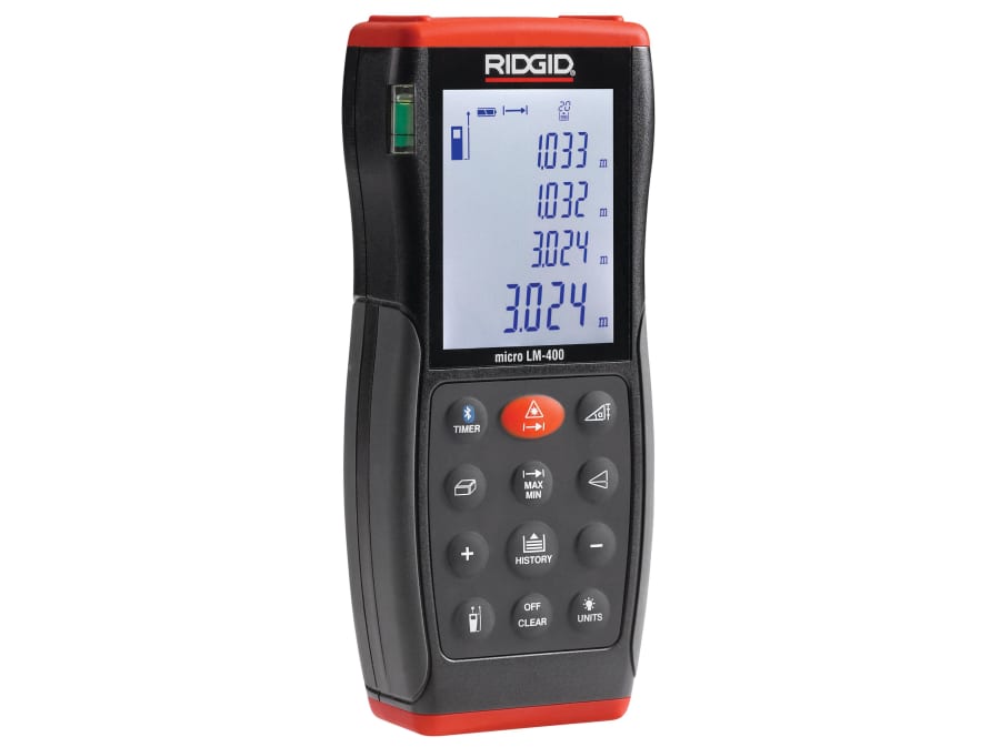 Ridgid 36813 Micro LM-400 Laser Distance Measure 70m