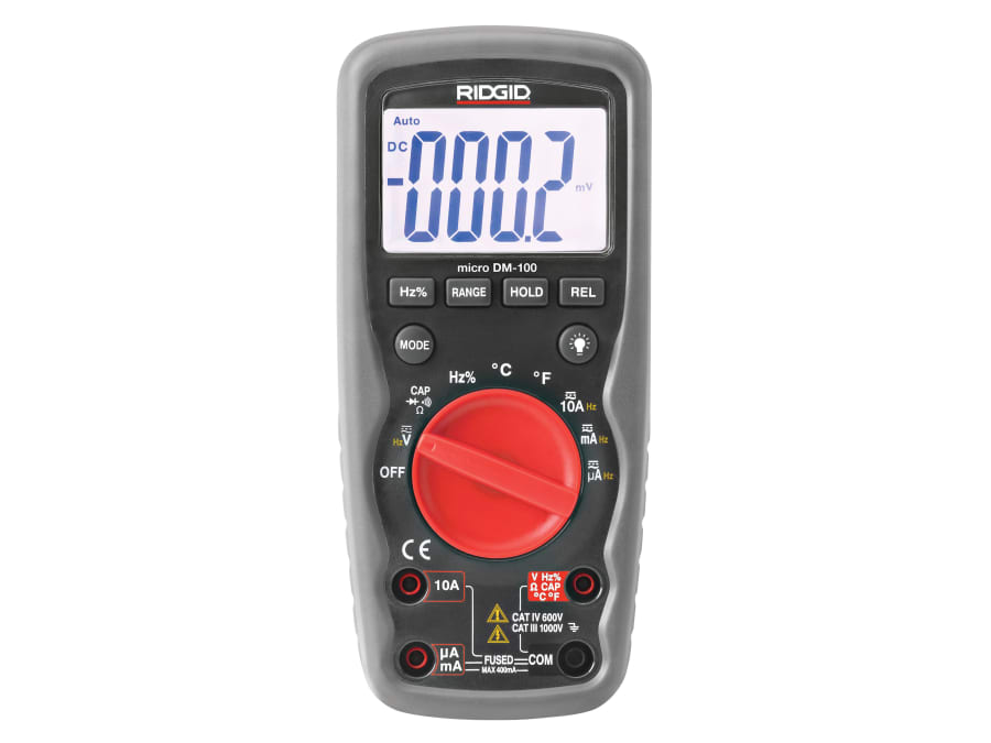 Ridgid 37423 DM-100 Digital Multimeter