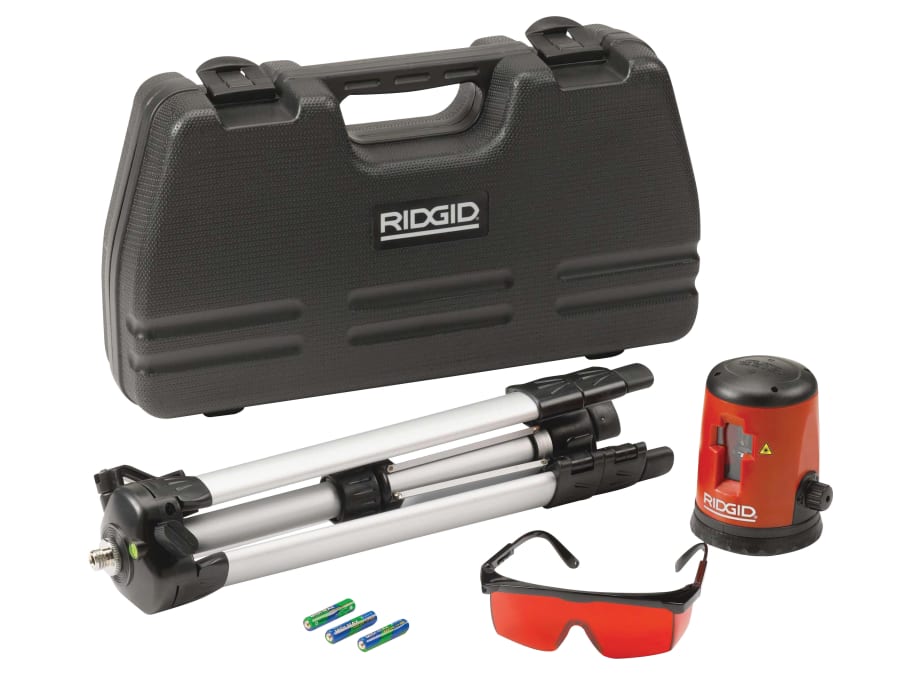 Ridgid 38758 CL-100 Micro Self-Levelling Cross Line Laser