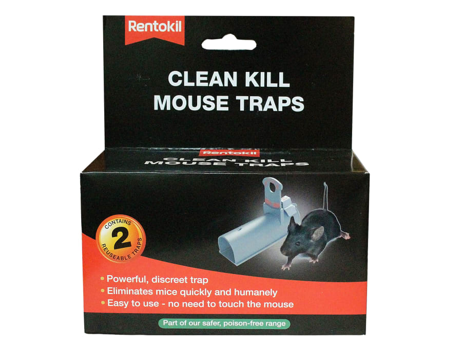 Rentokil FC100 Mouse Traps Twin Pack