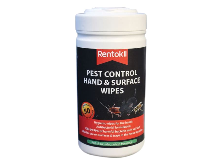 Rentokil FPW44 Hand & Surface Wipes