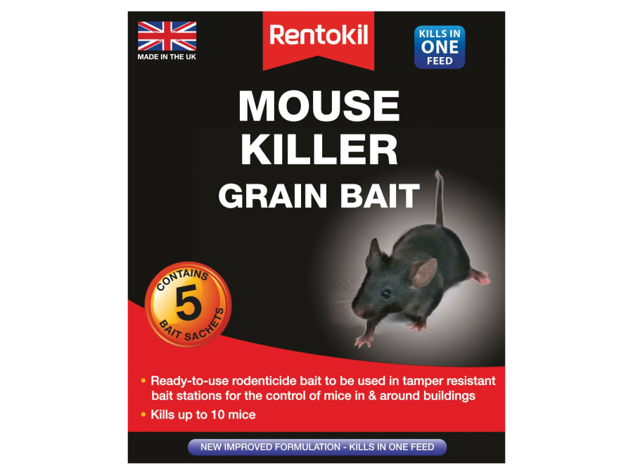 Rentokil PSM21 Mouse Killer Grain Bait