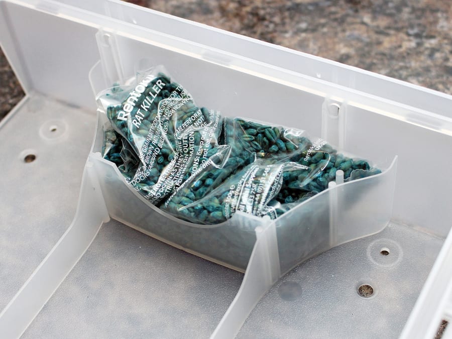 Rentokil PSR32B Rat Killer Grain Bait with 3 Sachets