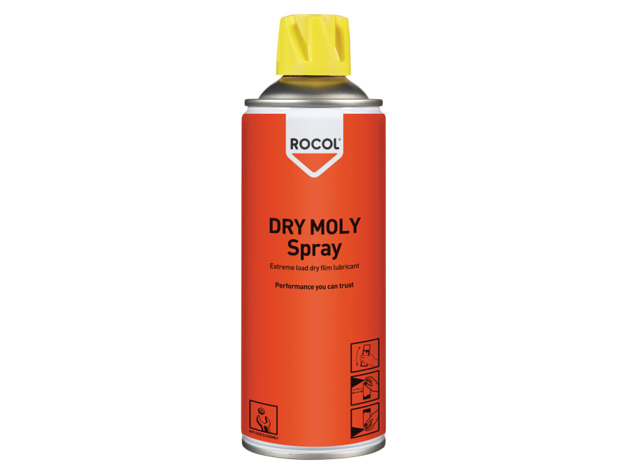 Rocol 10025 Dry Moly Spray 400ml