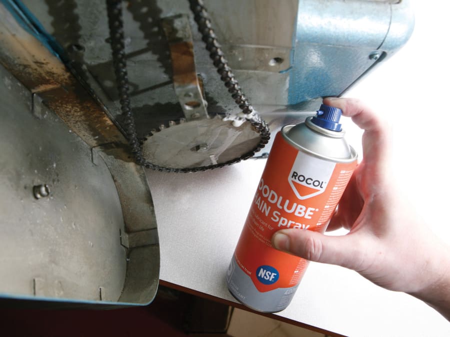 Rocol 15610 Foodlube Chain Spray 400ml