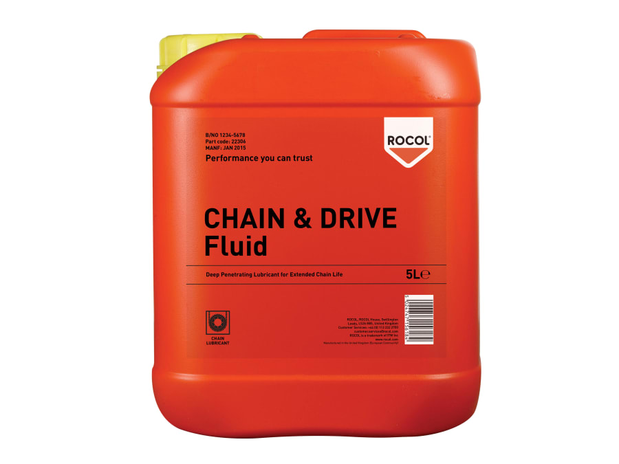 Rocol 22306 Chain & Drive Fluid 5 Litre