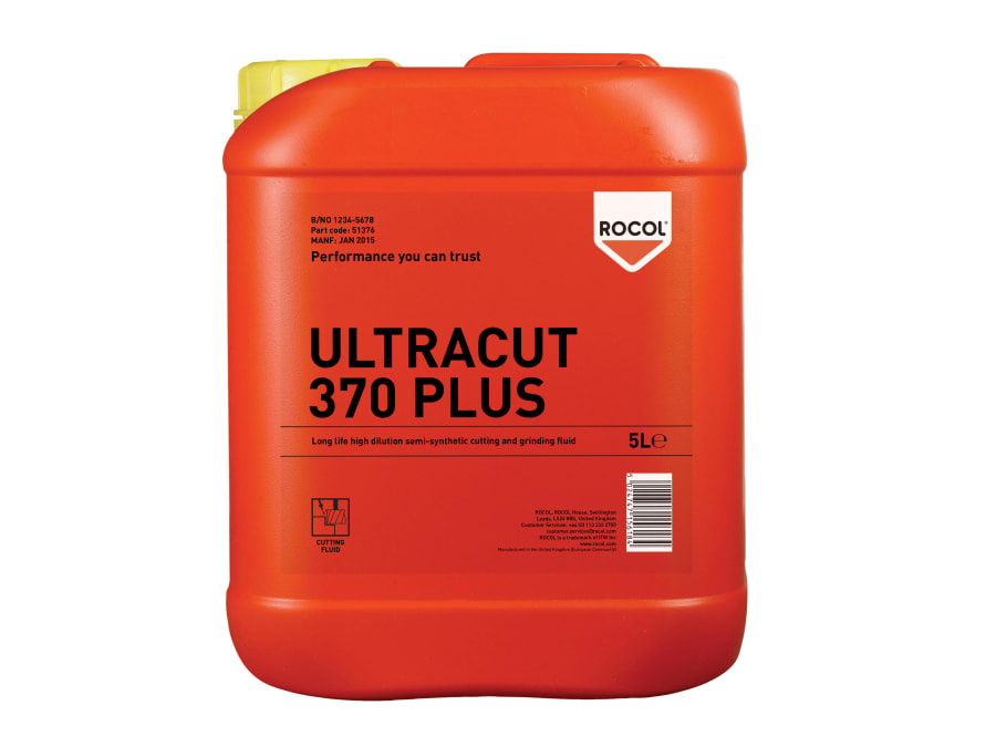 Rocol 51376 Ultracut Evo 370 Plus Cutting Fluid 5 Litre