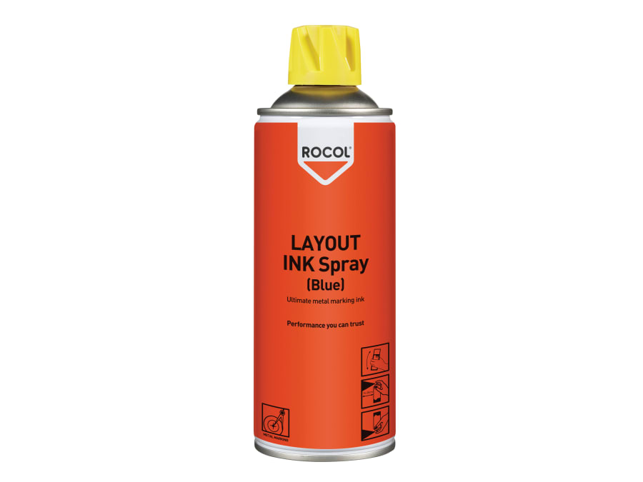 Rocol 57015 Layout Ink Spray Blue 400ml