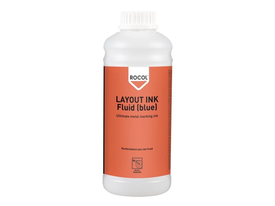 Rocol 57034 Layout Ink Fluid Blue 1 Litre