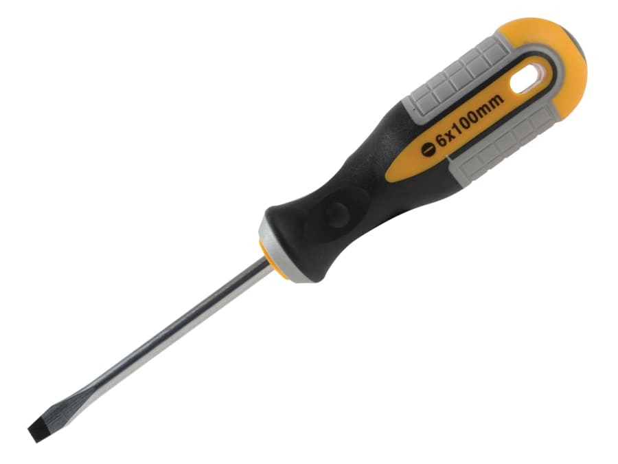 Roughneck 22114 6.0 x 100mm Slotted Screwdriver