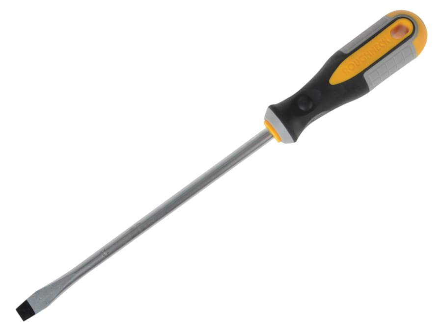 Roughneck 22118 10.0 x 200mm Slotted Flared Screwdriver