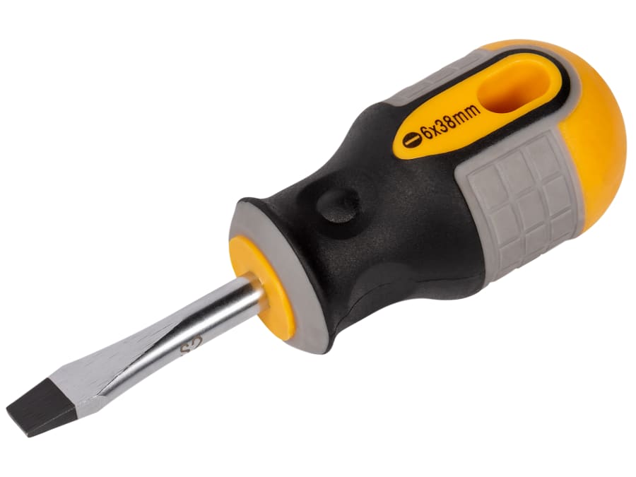 Roughneck 22151 6.0 x 38mm Slotted Stubby Screwdriver