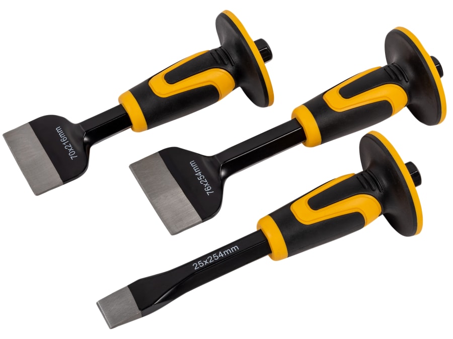 Roughneck 31970 3 Piece Bolster & Chisel Set
