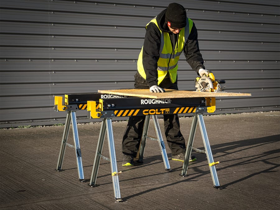 Roughneck ROU35572 Sawhorse Twin Pack