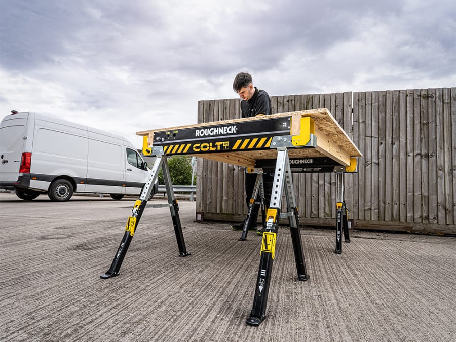 Roughneck 35602 Sawhorse Twin Pack