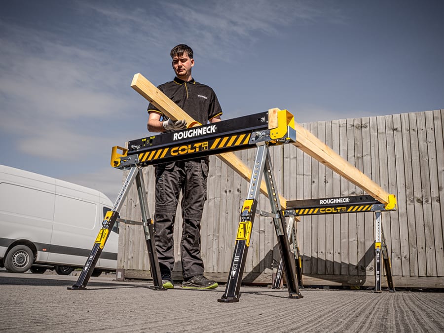 Roughneck 35602 Sawhorse Twin Pack