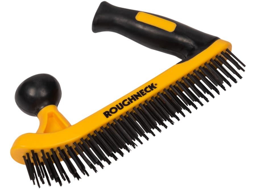 Roughneck 52052 Soft-Grip Two-Handed Wire Brush