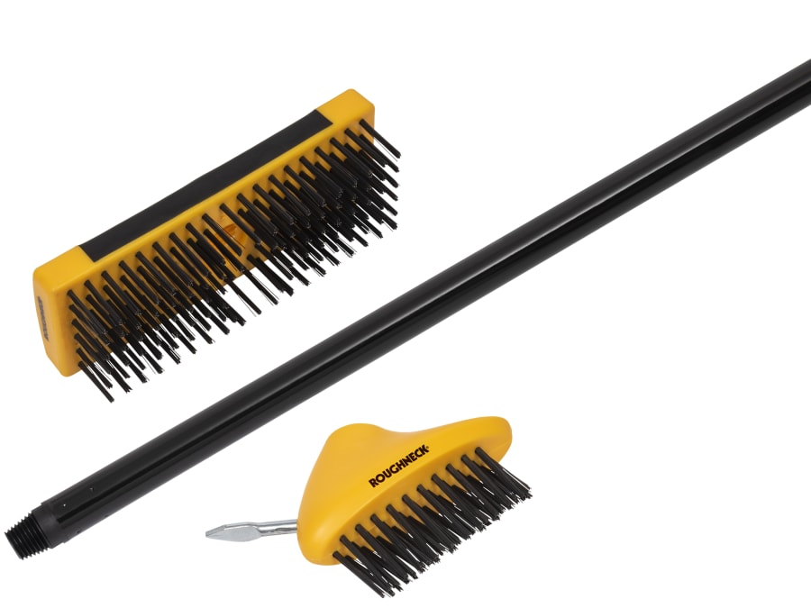 Roughneck 52090 Patio & Decking Brush Set 3 Piece