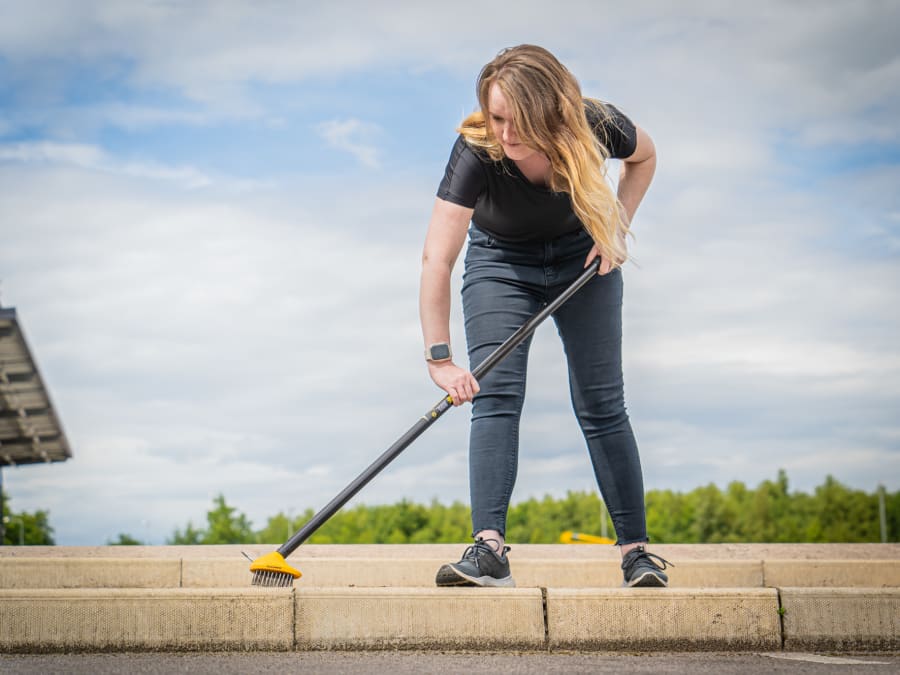 Roughneck 52090 Patio & Decking Brush Set 3 Piece