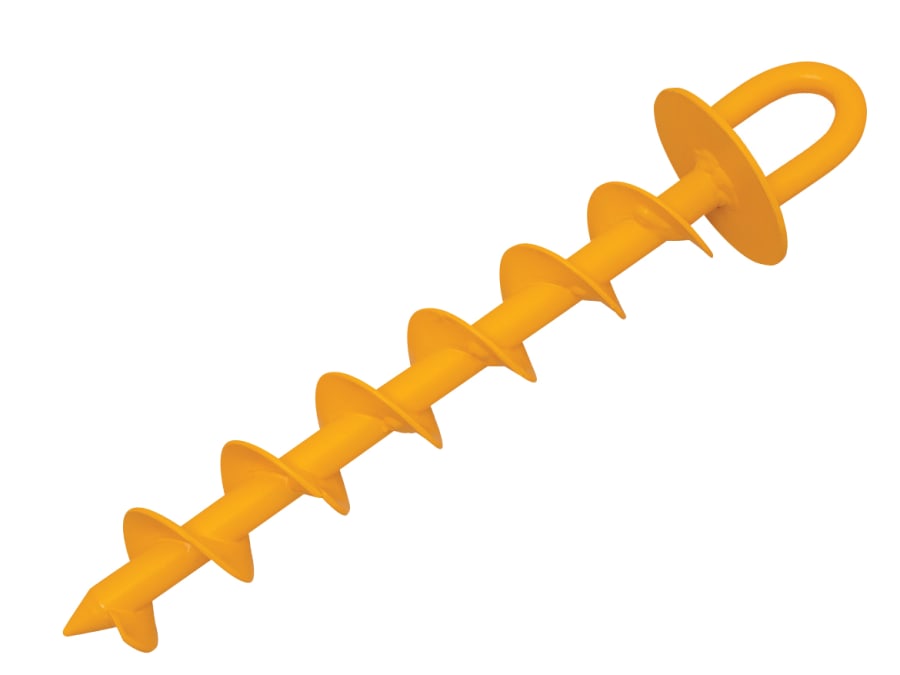 Roughneck 64634 340mm Heavy-Duty Screw-in Ground Anchor