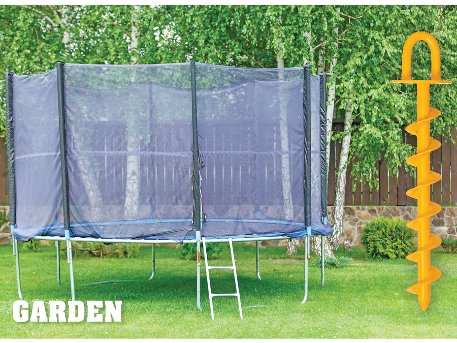 Roughneck 64634 340mm Heavy-Duty Screw-in Ground Anchor