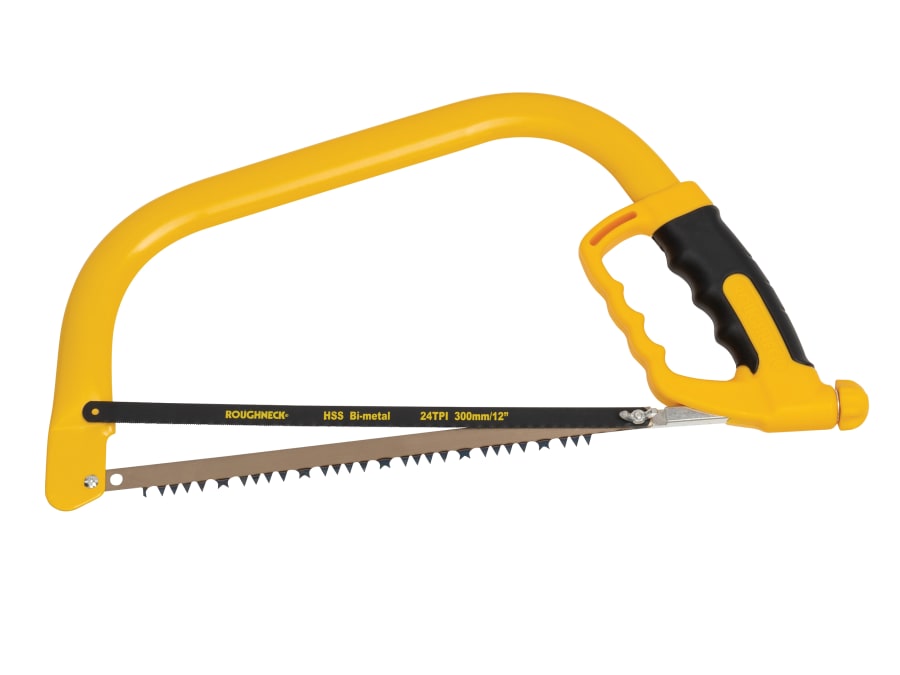 Roughneck 66812 300mm Bow Saw and Hacksaw