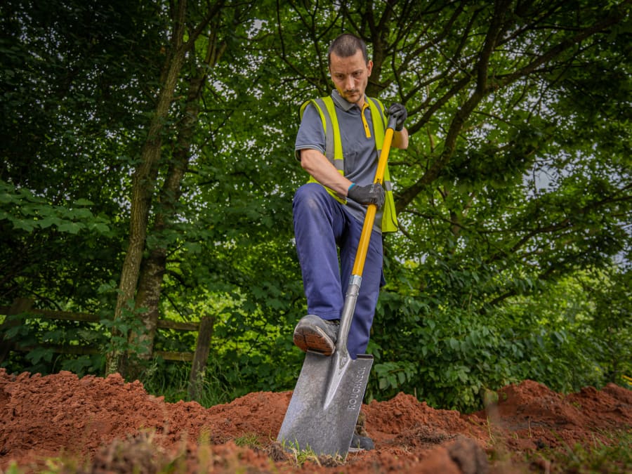 Roughneck 68223 Long Handled Digging Spade 1460mm