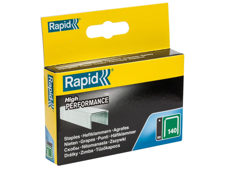 Rapid 11910731 10mm Galvanised Staples
