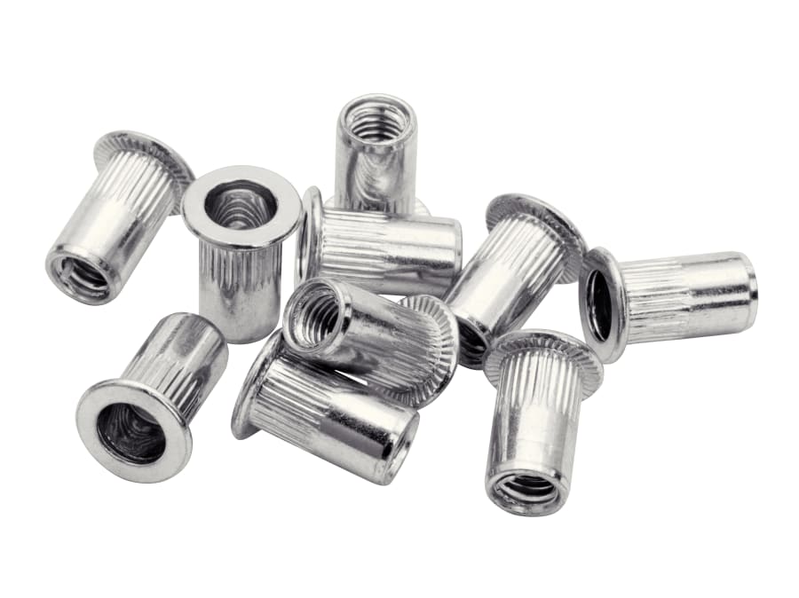 Rapid 5000671 M4 Steel Rivet Nuts with 20 Pack