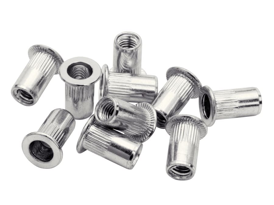 Rapid 5000673 M6 Steel Rivet Nuts with 20 Pack