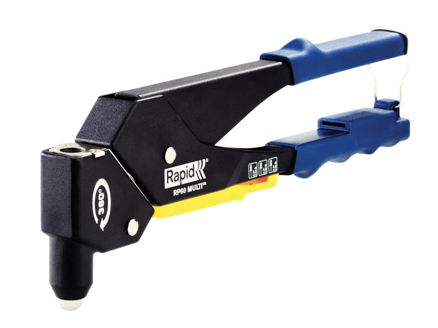 Rapid 5001128 RP60 Multi Pivoting Head Riveter with Case