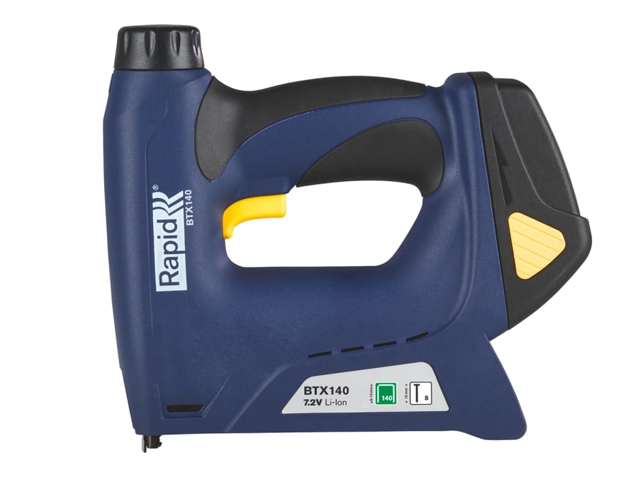 Rapid 5001388 BTX140 7.2V Li-ion Stapler / Nailer with 1 × 7.2V Battery