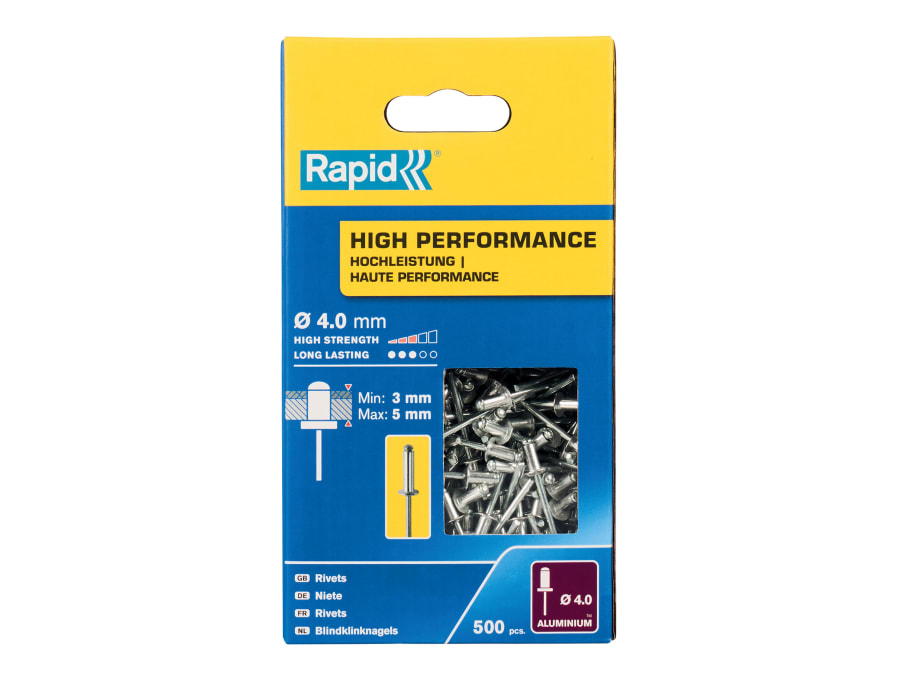Rapid 5001432 4 x 8mm Rivets