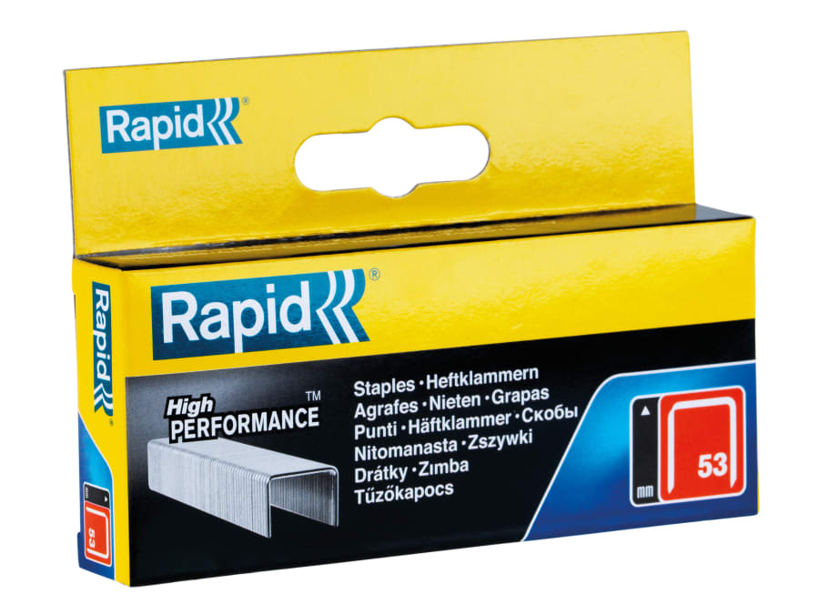 Rapid 11860425 14mm Galvanised Staples with 2500