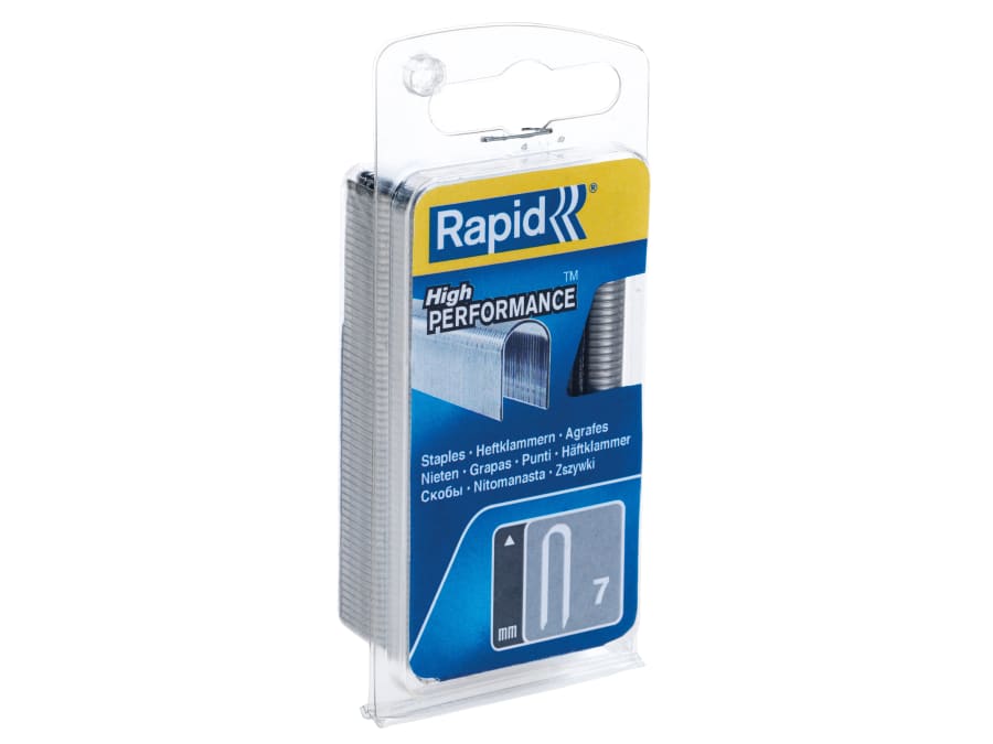Rapid 40109523 7/12mm Cable Staples