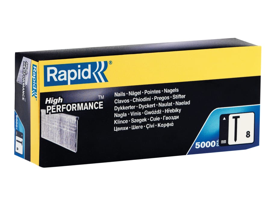 Rapid 40100537 18Ga No.8 Brad Nails 50mm