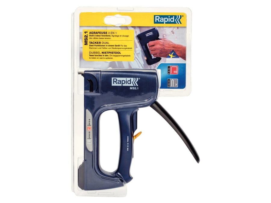 Rapid 5000625 MS2.1 2-In-1 Staple Gun