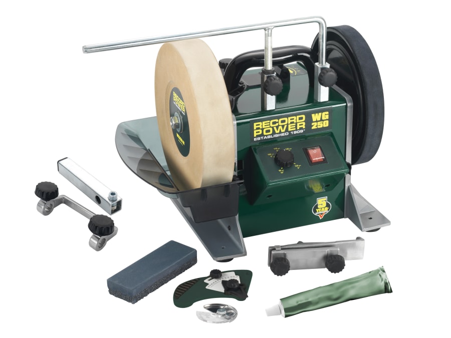 Record Power WG250 160W 240V Whetstone Grinder