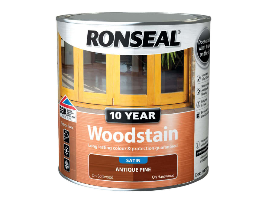 Ronseal 38687 10 Year Woodstain Antique Pine 2.5 Litre