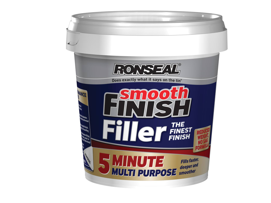 Ronseal 36564 600ml Smooth Finish 5 Minute Multipurpose Filler