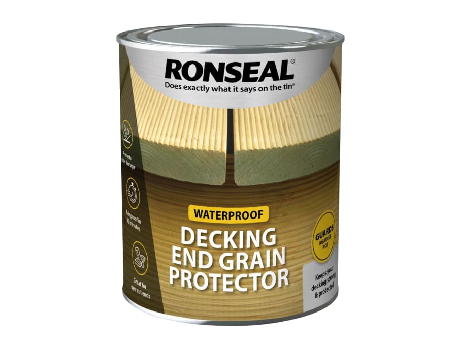 Ronseal 37334 Decking End Grain Protector Green 750ml