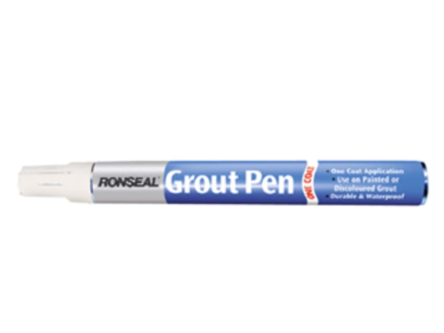 Ronseal 37326 One Coat Grout Pen Brilliant White